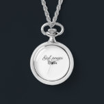 einfaches Mädchen Power hinzufügen Namen Text Imag Armbanduhr<br><div class="desc">schönes Design</div>