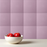 Einfaches Maul-Nebel Fliese<br><div class="desc">Einfaches, solides mauves Nebel-Design.</div>