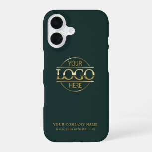 Einfaches Minimal Custom Business Firmenlogo iPhone 16 Hülle