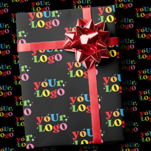 Einfaches Minimal Elegantes Benutzerdefiniertes Lo Geschenkpapier