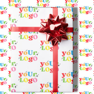 Einfaches minimales elegantes benutzerdefiniertes  geschenkpapier