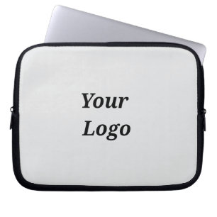 Einfaches, minimales, elegantes, individuelles Log Laptopschutzhülle