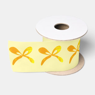einfaches minimales fügen Sie Ihren Text Monogramm Satinband