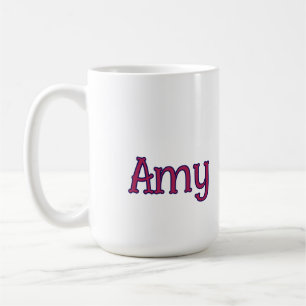 einfaches minimales individuelles Namensmonogramm  Kaffeetasse