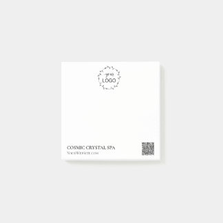 *~* Einfaches Minimales Logo AP8 QR Post-it Klebezettel