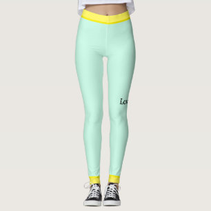einfaches minimales solides Keramik-Ornament Leggings