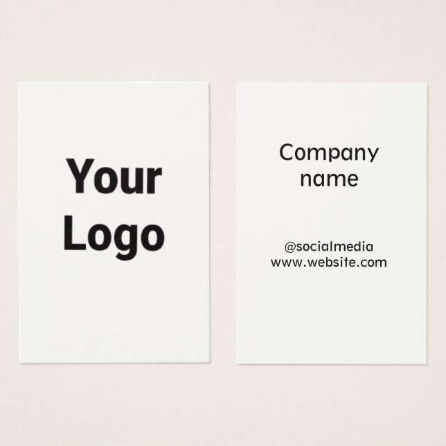 Einfaches, minimales und individuelles Logo (Vorne & Hinten)