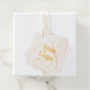 Einfaches, minimales und individuelles Logo Geschenkanhänger