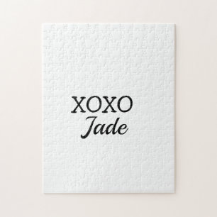 Einfaches minimales Xoxo Liebe fügen Sie Ihren Tex