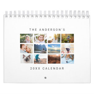Einfaches Minimalistisches 2022-Foto Kalender