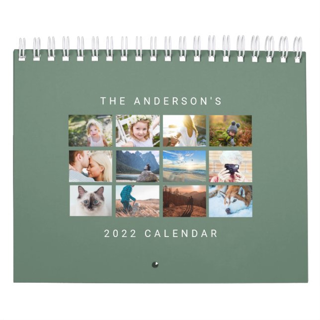 Einfaches Minimalistisches benutzerdefiniertes 202 Kalender (Titelbild)