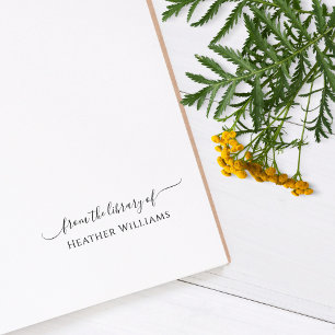 Einfaches Minimalistisches elegantes Handschriften Gummistempel