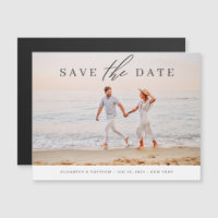 Einfaches Minimalistisches Foto Hochzeit rettet da