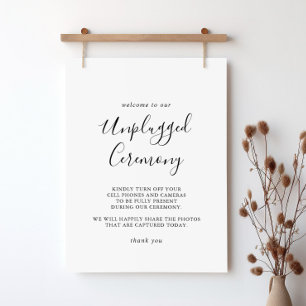 Einfaches Minimalistisches, nicht gestecktes Zerem Poster