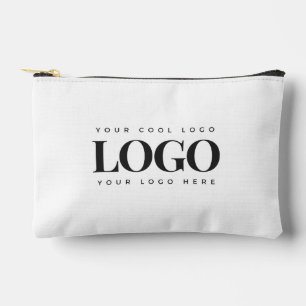 Einfaches Minimalistisches Rectangle-Business-Logo Zubehörtasche