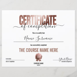 Einfaches Minimalzertifikat