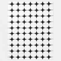 Einfaches Mittelalter Modernes Schwarz-Weiß-Muster