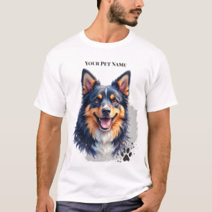 Einfaches modernes benutzerdefiniertes Design für  T-Shirt