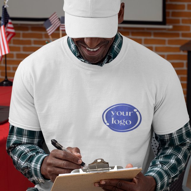 Einfaches, modernes Berufliches Logo T-Shirt (Von Creator hochgeladen)