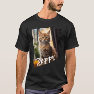 Einfaches modernes Cooles Haustier  T-Shirt