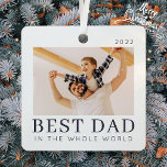 Einfaches, modernes Foto mit individueller Note Ornament Aus Metall<br><div class="desc">Design besteht aus modernem,  schicken Typografie mit Sans Serif und Serif Schriftart.</div>