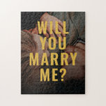 Einfaches modernes Foto wird Sie heiraten<br><div class="desc">Einfaches modernes Foto wird Sie heiraten mich Jigsaw Puzzle</div>