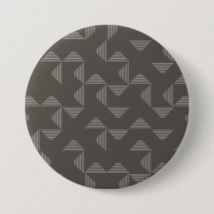 Einfaches, modernes, trendiges geometrisches Muste Button