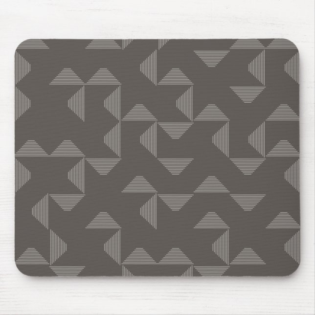 Einfaches, modernes, trendiges geometrisches Muste Mousepad (Vorne)