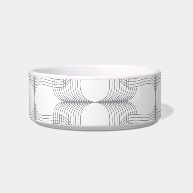 Einfaches, modernes, trendiges Grafikdesign Napf (Vorderseite)