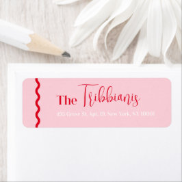 Einfaches, modernes und Minimalistisches rosa Etik