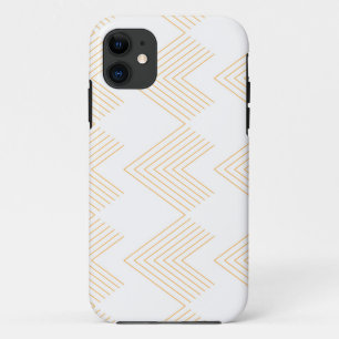 Einfaches, modernes Zickzack Pfeilbild Case-Mate iPhone Hülle