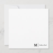 Einfaches Monogramm Geschäft