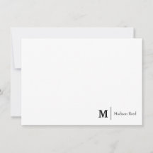 Einfaches Monogramm Geschäft