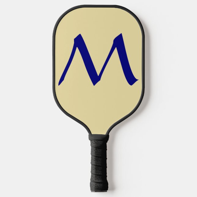 Einfaches Monogramm-Kundenauftrag Pickleball Schläger (Vorderseite)