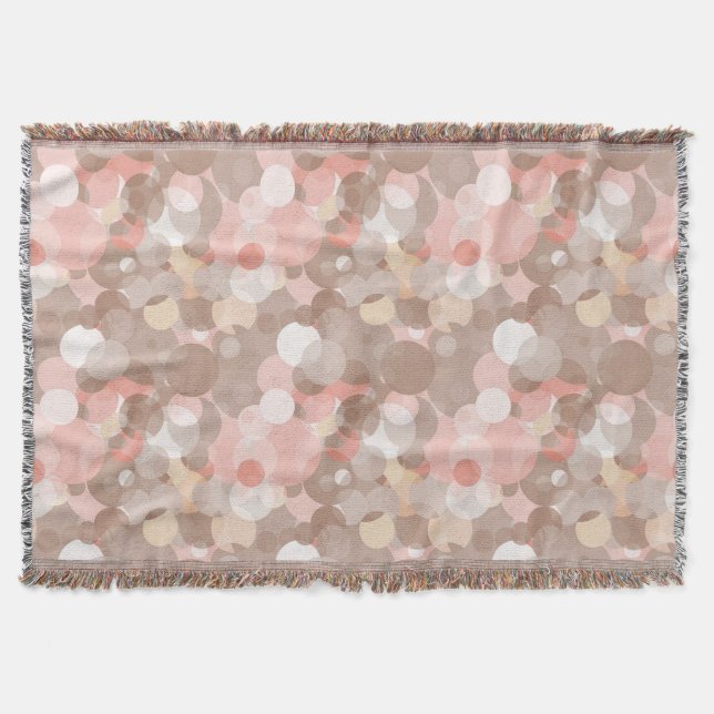 Einfaches Muster - Kreise Decke (Vorderseite)