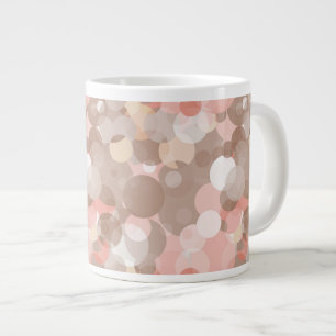 Einfaches Muster - Kreise Jumbo-Tasse