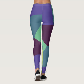 Einfaches Muster mit schönen Farben Leggings