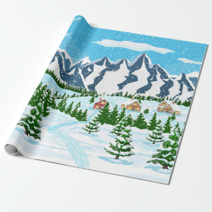 Einfaches, nahtloses Ambiente - handgezeichnet alt Geschenkpapier