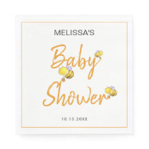 Einfaches Niedliches Honey Bee Baby Dusche Party