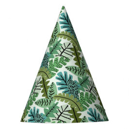 Einfaches Niedliches Jungle Safari Leaf Partyhütchen