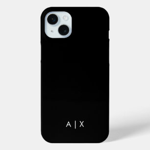 Einfaches Paar-Name monogrammiert Case-Mate iPhone Hülle