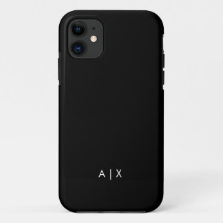 Einfaches Paar Name monogrammiert Case-Mate iPhone Hülle