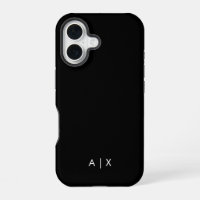 Einfaches Paar Name monogrammiert