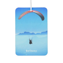 Einfaches Paragliding-Foto mit blauem Himmel Autolufterfrischer