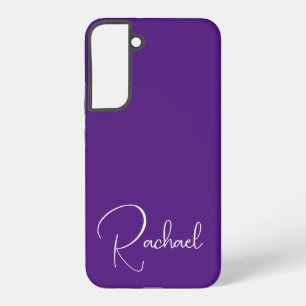 Einfaches Personalisiertes Samsung Galaxy Case Hülle