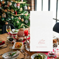 Einfaches persönliches Frohe Weihnachten II