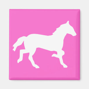 einfaches Pferd Magnet