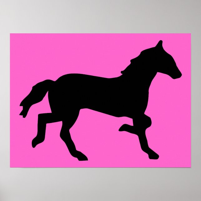 einfaches Pferd Poster (Vorne)