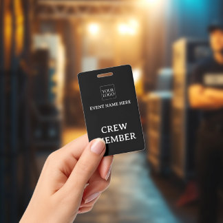 Einfaches Professionelles Ereignis Konferenz Konze Ausweis