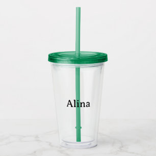 Einfaches professionelles Geschäft 16oz klar Acryltrinkbecher